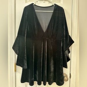 Black Velvet Dress